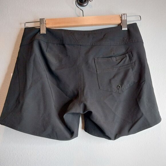Volcom Board Shorts Women's Black Swim Nwt Size 0 - Picture 2 of 5